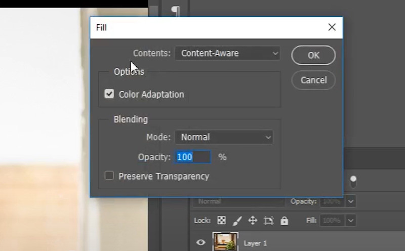 Click Ok
