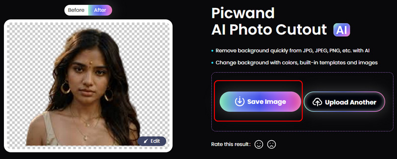 Click Save Image