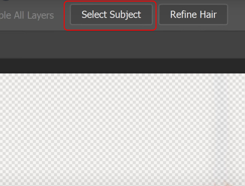 Click Select Subject