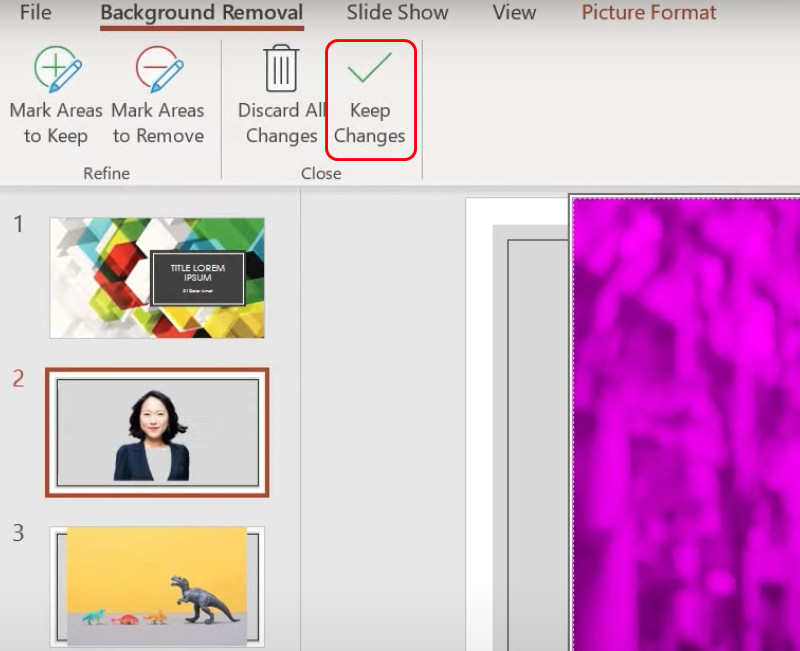 Click to Export