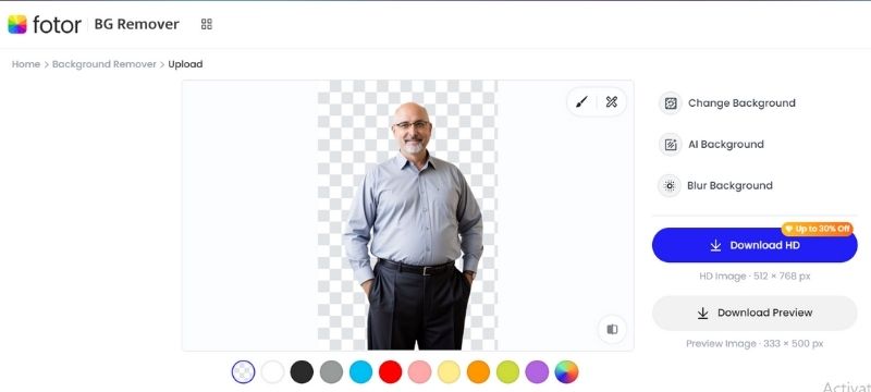 Customize The Background