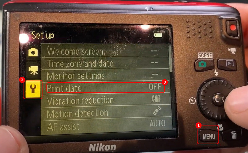 Disable Date Stamp On Nikon