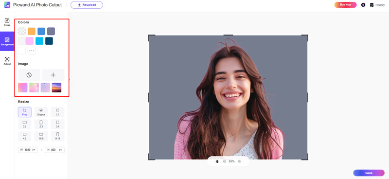Edit Background Color