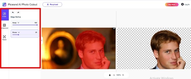 Edit Your Background Image