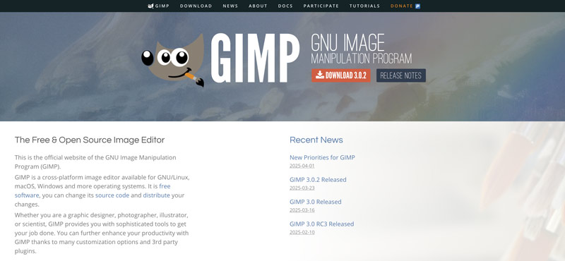Gimp Free Open Source Image Editor