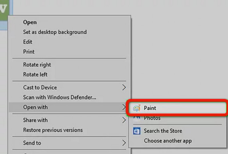 Paint Select Image