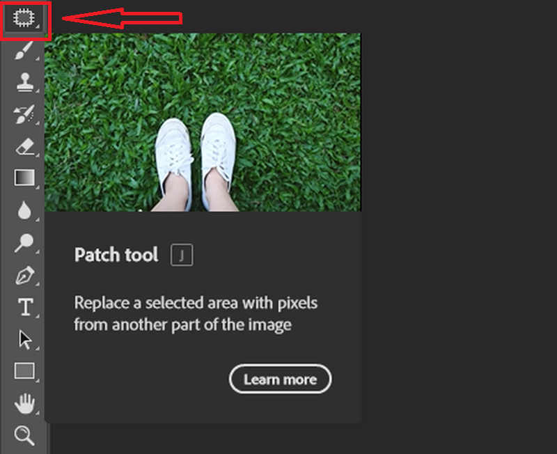 Patch Tool Of Photoshop