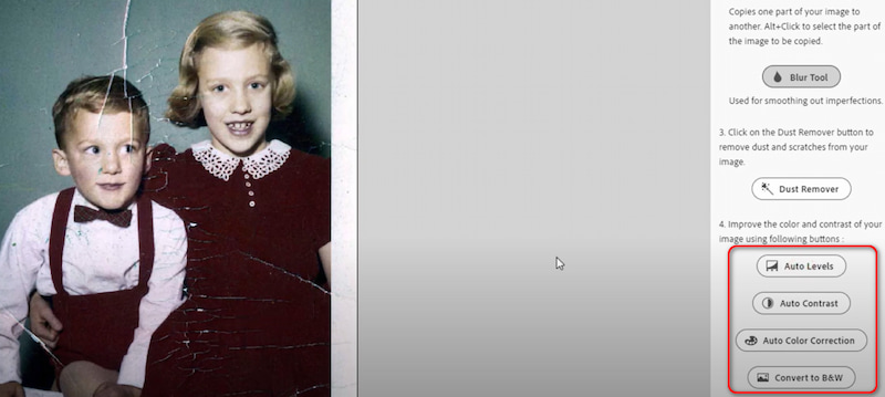 Photoshop Elements Auto Functions