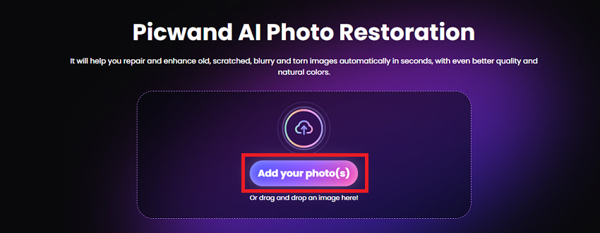 Picwand Ai Photo Restoration
