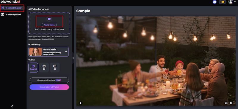 Picwand Video Enhancer Add Video