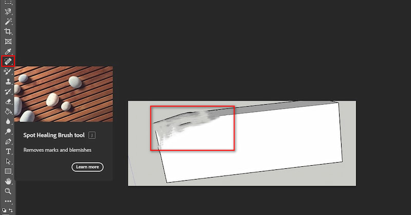 PS Spot Healing Brush Tool