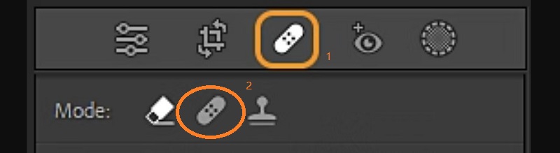 Repair Photo Lightroom
