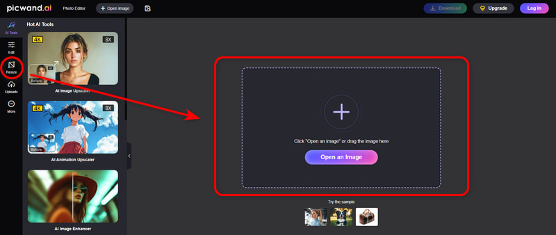 Upload a Photo Picwand
