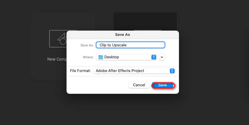 Adobe Save