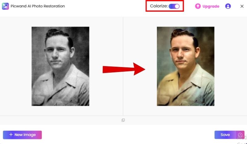Click On The Colorize