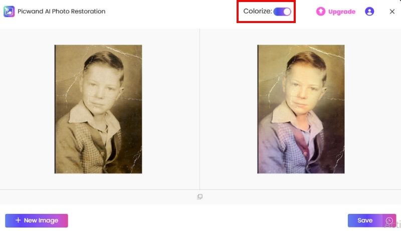 Colorize The Recover Image