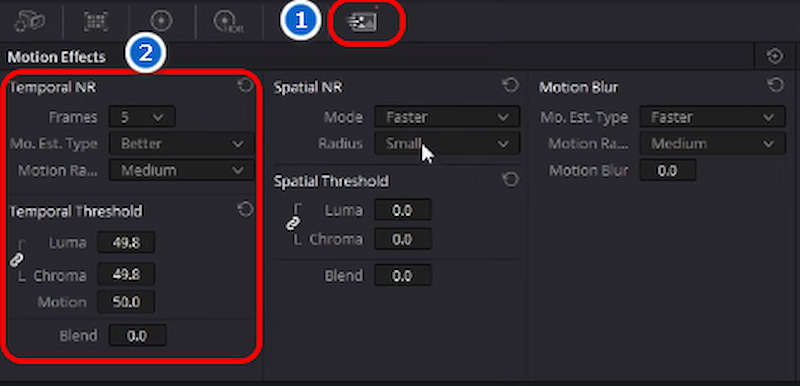 Davinci Resolve Temporal Node