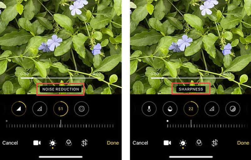 Denoise Video Iphone