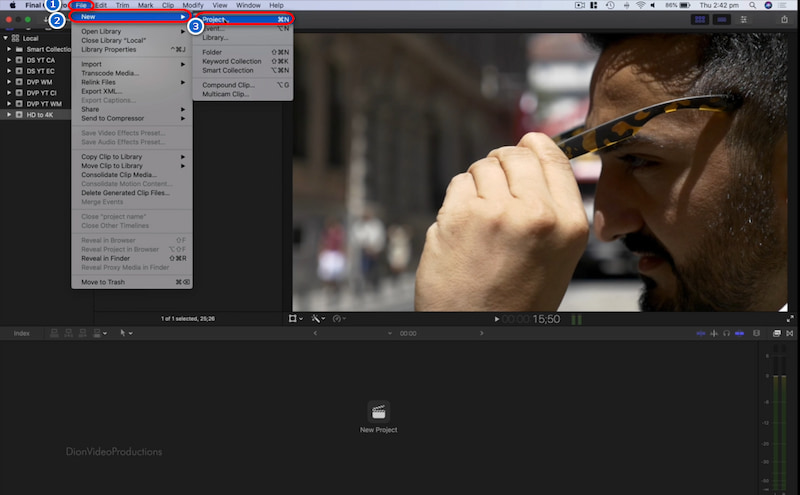 Final Cut Pro Project