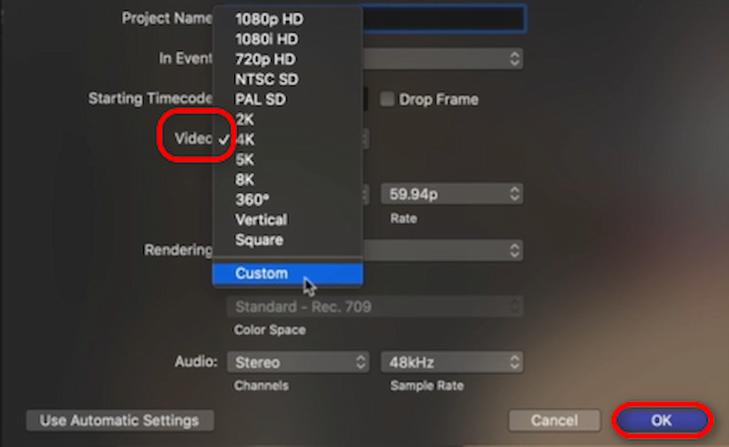 Final Cut Pro Video