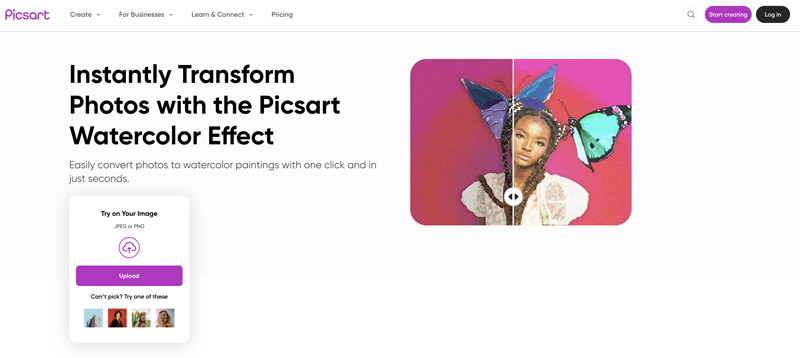 Picsart Transform Photo Into Watermark