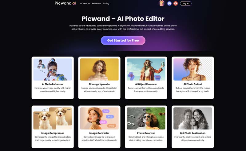 Picwand Ai P;hoto Enhancer Ai Tools