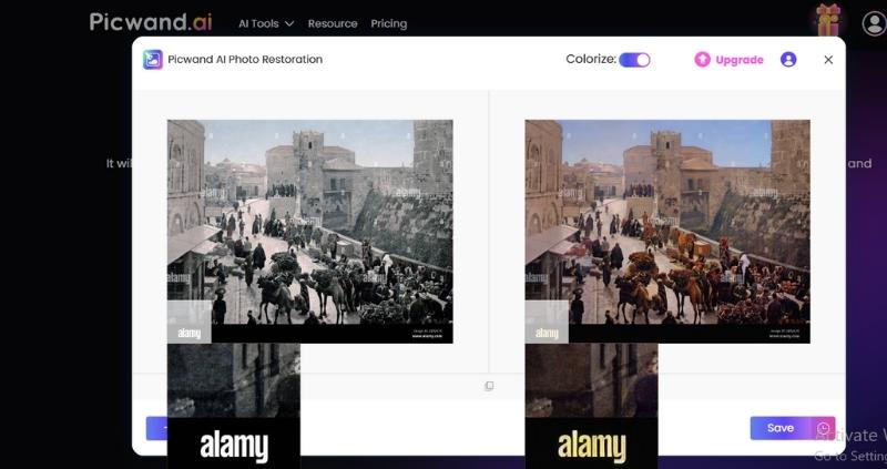 Picwand Ai Restoration Color Correction
