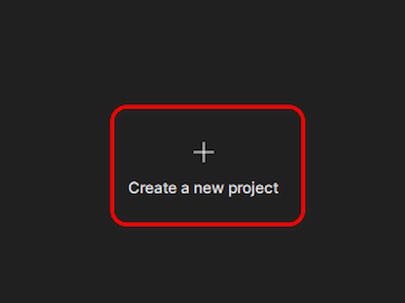 Picwand Create A New Project