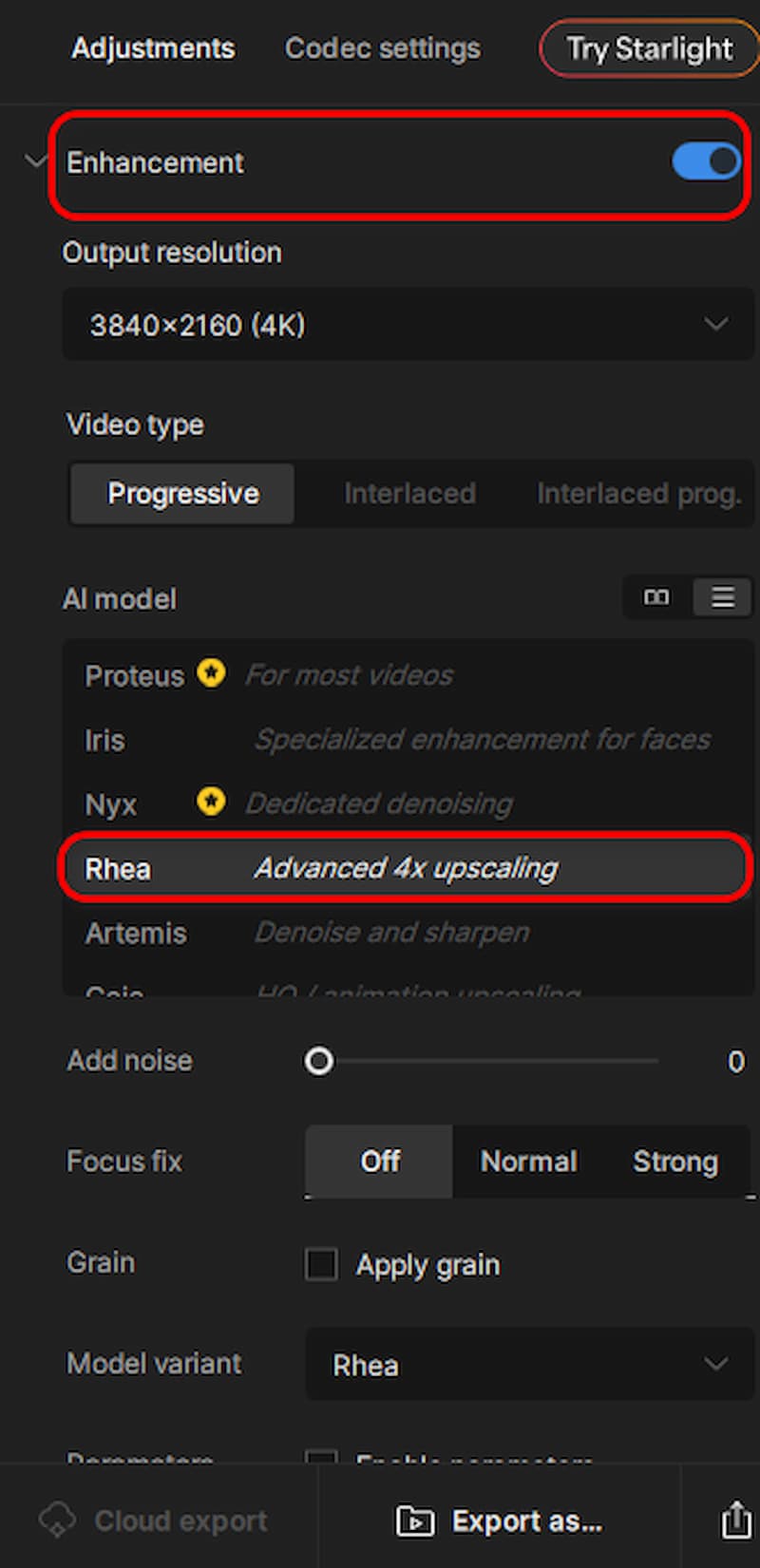 Picwand Upscaling