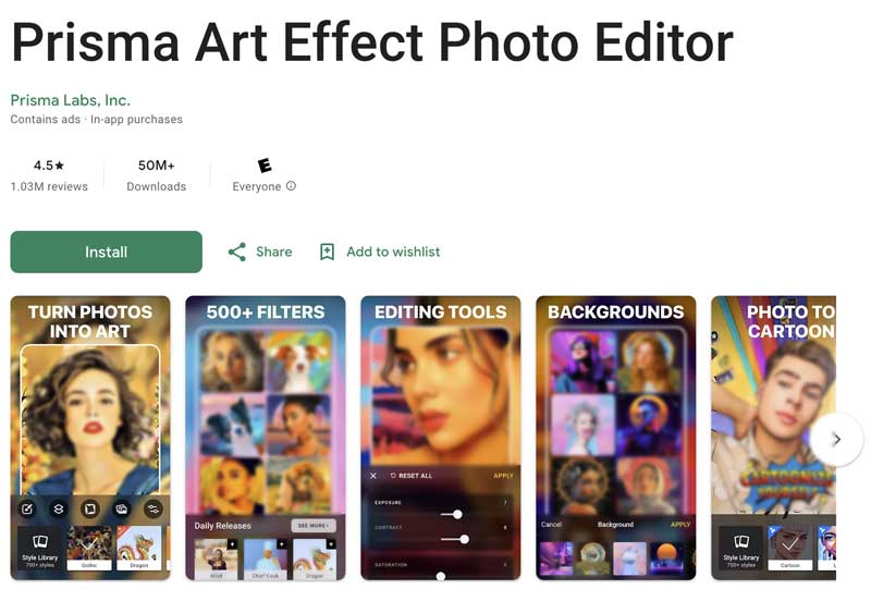 Prisma Ai Photo Editor Filters