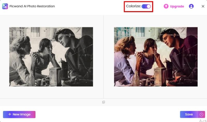Toggle On Colorize