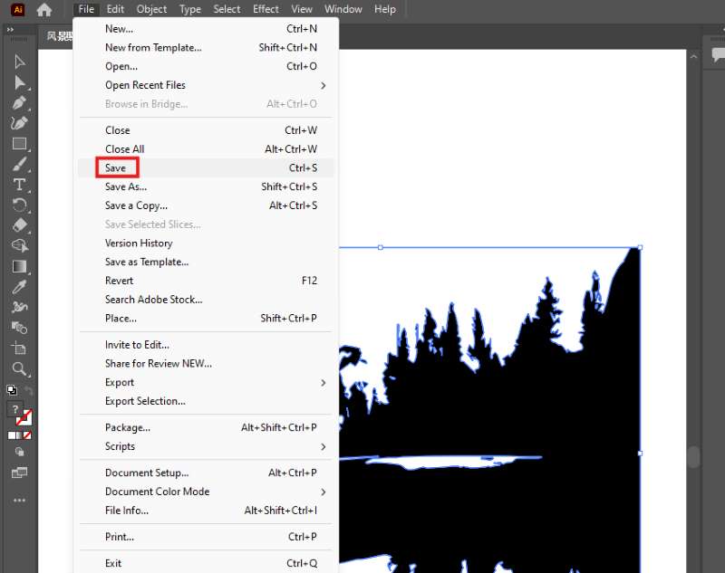 Adobe Illustrator Export
