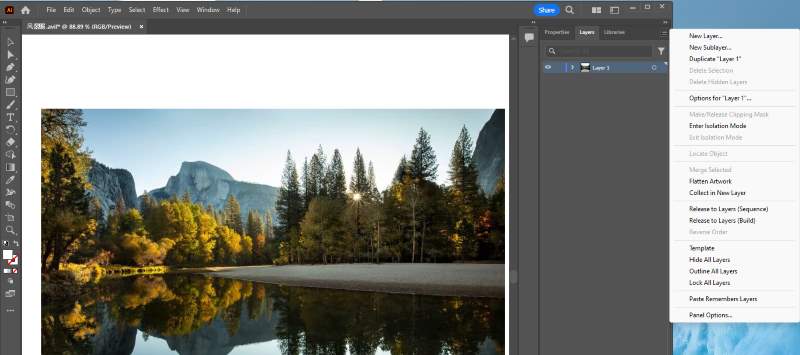 Adobe Illustrator Layer