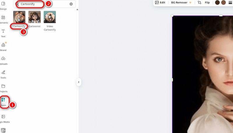 Canva Apps Cartoonify