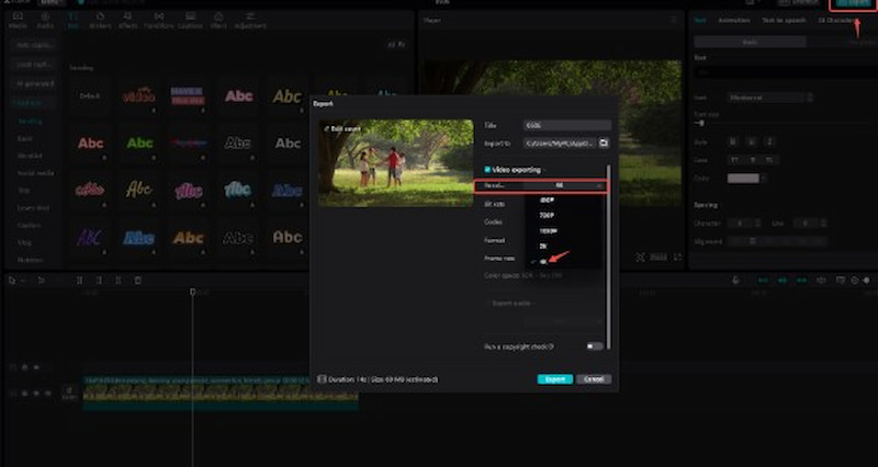 Capcut AI Video Enhancer Like Remini