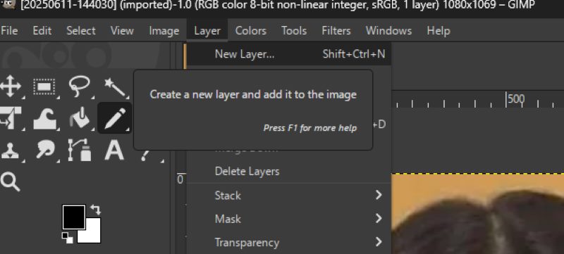 Gimp Layer