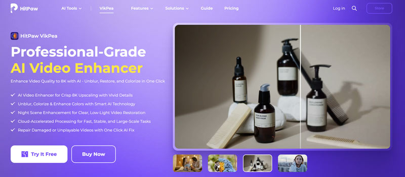 Hitpaw Vikpea Ai Video Enhancer