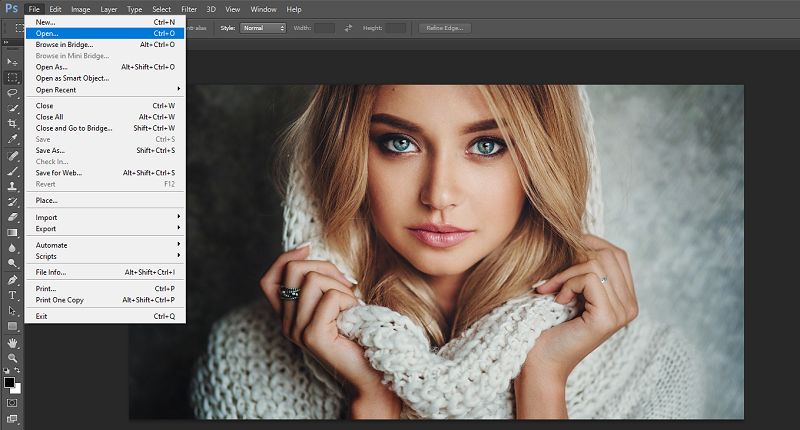 Import Image To PS