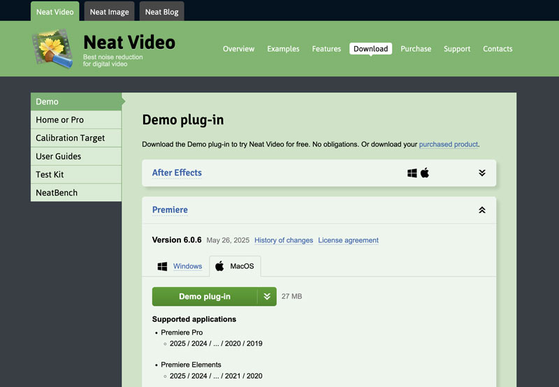 Neat Video Plugin For Adobe Premiere Pro
