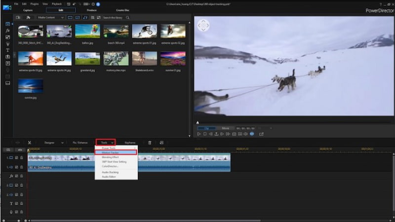 Powerdirector Motion Tracking