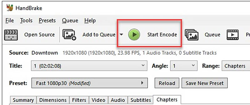 Rip DVD To Mp4 Using Handbrake