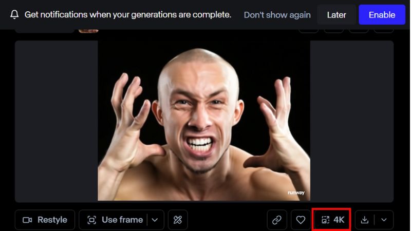 Select 4k Upscale