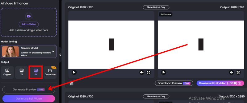 Select Enhancement Setting