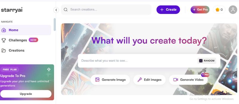 Starri Ai Interface
