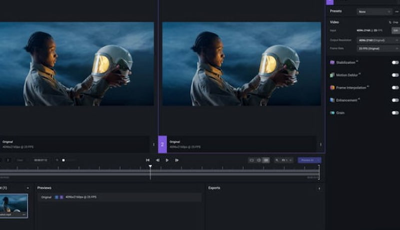 Topaz AI Video Enhancer Like Remini