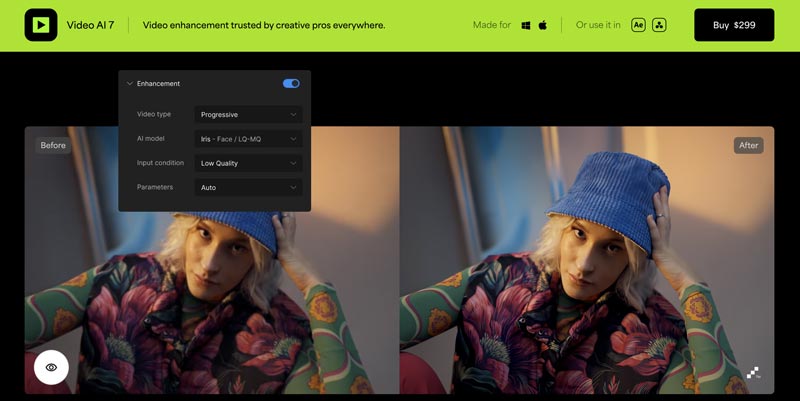 Topaz Video Ai 7 Enhancement