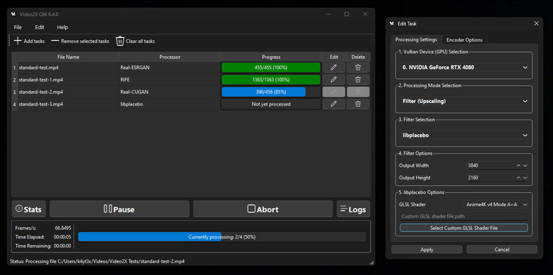 Video2x Open Source AI Video Upscaler