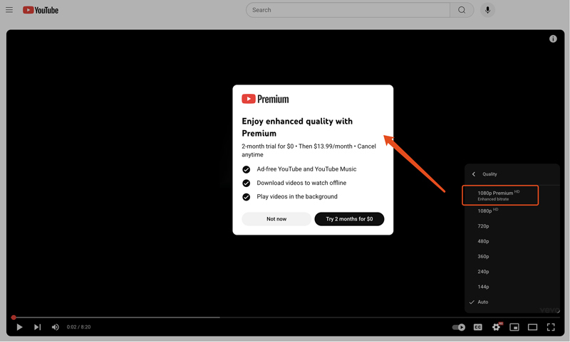 What Is Youtube 1080p Premium Enhanced Bitrate