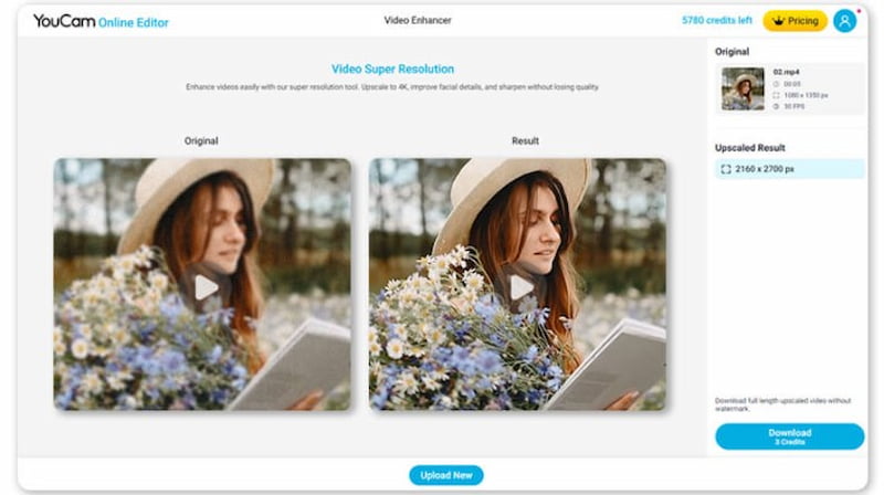 Youcam AI Video Enhancer Overview