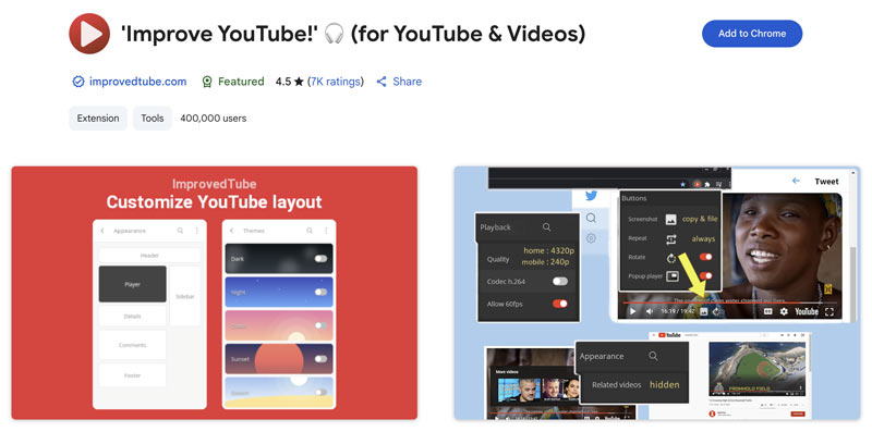 Youtube Enhanced Bitrat Extension Improve Youtube